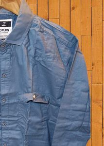 Men's Blue Casual Shirt
