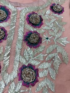 Ethnic Elegant Kurta With Gota Patti Work