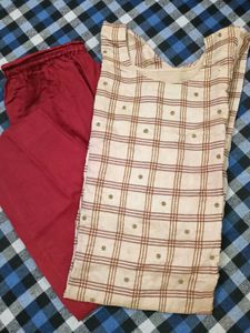 Unique Kurta with Plazo set 🎀
