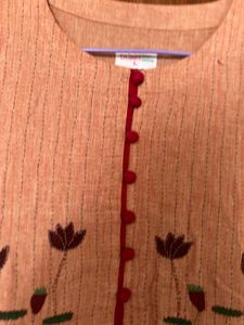 Applique Work Kurta