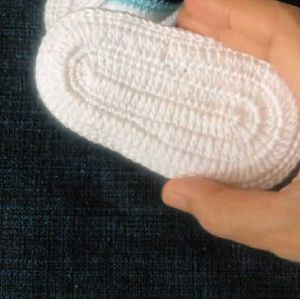 Handmade Crochet Baby Sandals