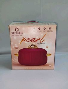 Oliveware Pearl Casserole – 2000ml (Mahroon) | New