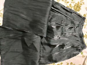 Flowy Black Palazzos