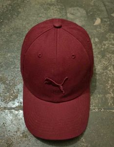 Puma Red Baseball Cap