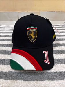 Ferrari Premium Unisex Black Cap