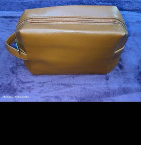 Stylish Brown Toiletry Bag