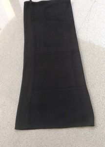 Black mini skirt