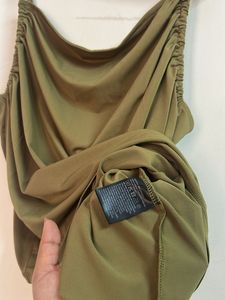H&amp;M Ruched Spaghetti Strap Tank Top