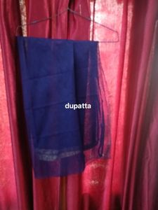 Embroidered Blue Anarkali Kurta