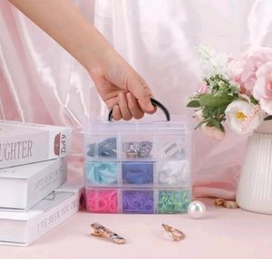 3 Layers 18 Grid Plastic Storage Box