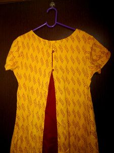Anarkali cotton kurthi