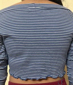 Striped Off-Shoulder Top
