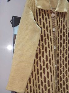 Elegant Knit Button-Down Cardigan
