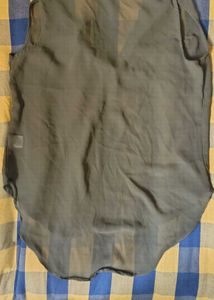 Olive Green Sleeveless Top