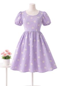 lavender floral dress