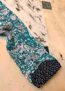 Boho Paisley Print Tunic Top