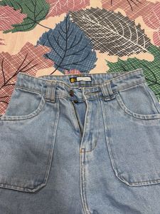 Off Duty Blue Cargo Jeans