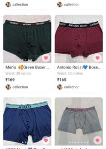 mix size Men's Boxer Briefs combo