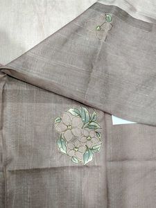 Kota silk Embroidered Saree 4