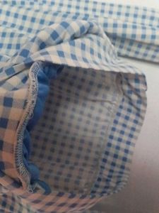 New Look Gingham Wrap Top