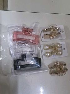 Chic Hair Claw Clips Set 6