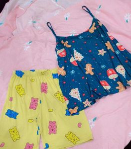 Cute Christmas Pajama Set