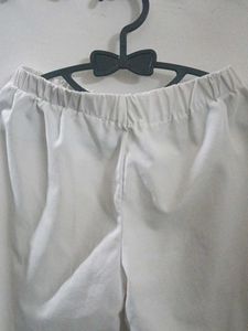 white kurta pajama set