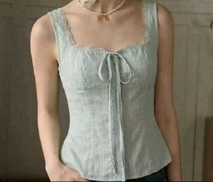 Chic Lace Trim Cami Top