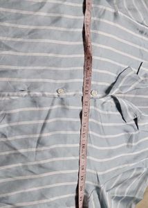 Cozy Blue Striped Pajama Set