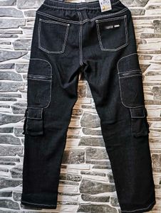 Stylish Black Cargo Pants