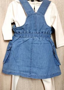 denim jumpsuit for baby girl