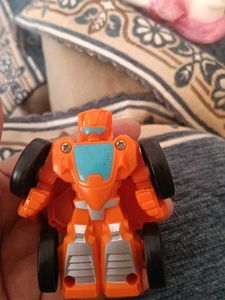 Orange Toy Race Car