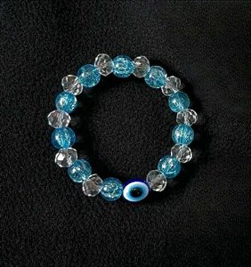 🩵Evil Eye Blue Beaded Bracelet🧿