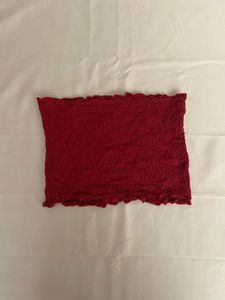 Smocked Red Tube Top ❤️