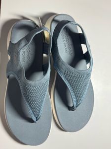 Skechers Blue Yoga Foam Sandals