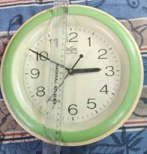 Right Quartz Wall Clock