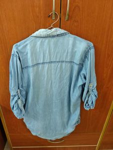 Light Wash Denim Shirt