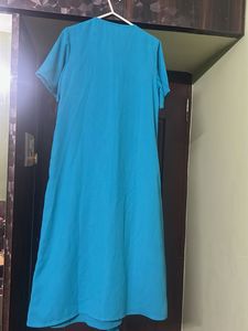 Stunning Blue Wrap Dress