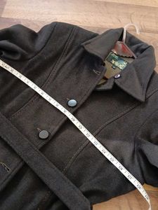 Deep Brown Peacoat