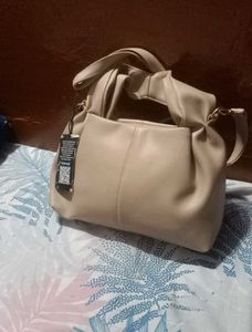 Stylish Beige Shoulder Bag