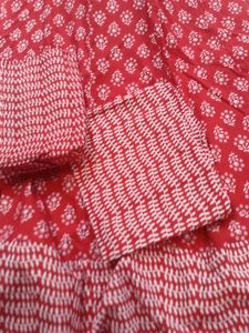 Red Ethnic Kurta Set