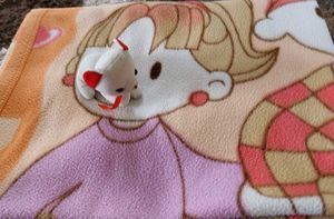 Bob The Builder Themed Plush Blanket