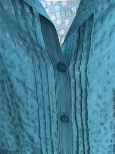 Teal Textured Kurta top