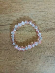 PINK BEADED BRACELET