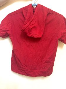 Red Parisole Graphic T-Shirt
