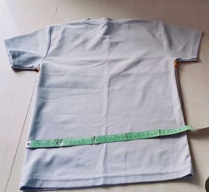 Men's grey &amp; Yellow Stripe T-Shirt