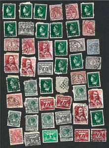 🫟1890-1940s RARE vintage Nederlands Stamps