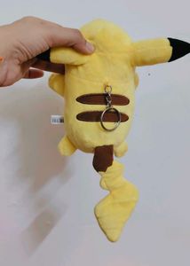 Cute Sleeping Pikachu Plush Toy keychain