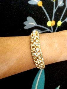 Exquisite CZ Bangle Bracelet