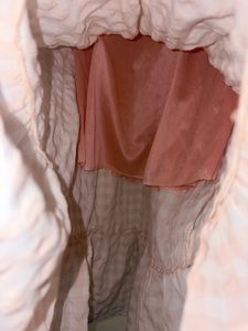 Light Pink Gingham Midi Dress
